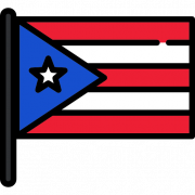 Puerto Rico Flag PNG Images