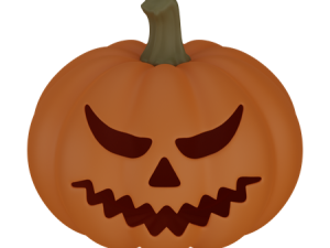 Pumpkin Face PNG Photo