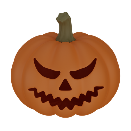 Pumpkin Face PNG Photo