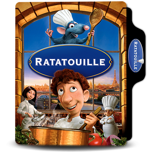 Ratatouille Animated Film Cover, Pixar Movie Artwork, Culinary Adventure Poster, Rat Chef Animation, Ratatouille PNG