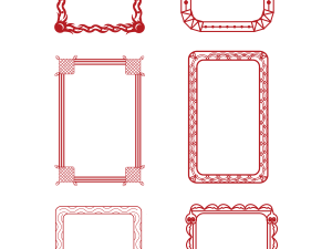 Rectangle Border PNG Images HD