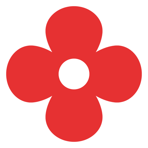 Red Flower PNG Photo