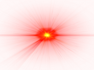 Red Lens Flare PNG Clipart