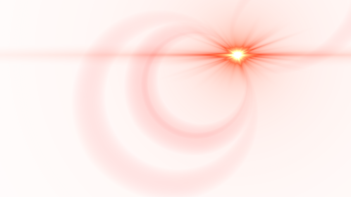 Red Lens Flare PNG Free Image