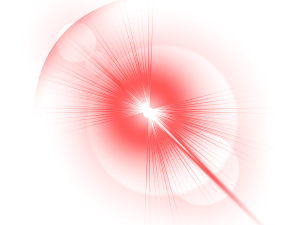 Red Lens Flare PNG Image File