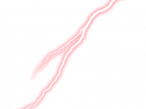 Red Lightning PNG Photo