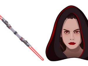 Red Lightsaber PNG Images HD