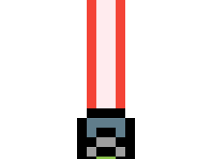 Red Lightsaber PNG Photo