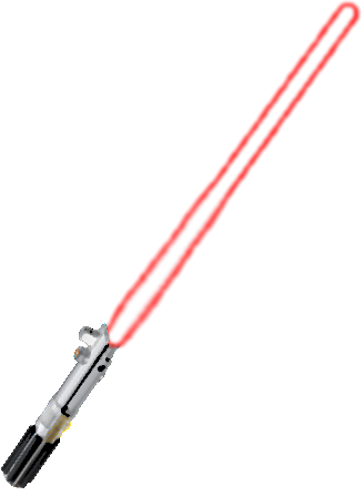 Red Lightsaber PNG Picture