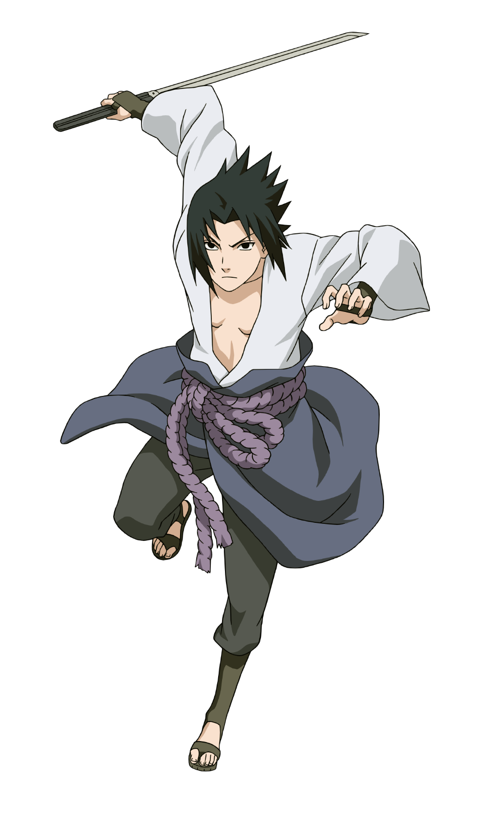 Naruto Storm 2 Sasuke , Png Download - Sasuke Uchiha Full Body