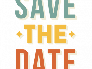 Save The Date PNG Photo