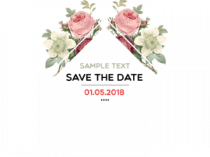 Save The Date PNG Picture