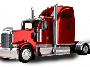 Semi Truck Background PNG