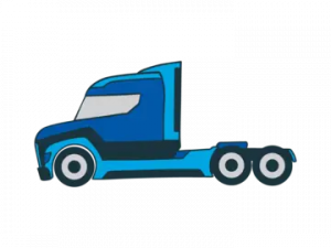 Semi Truck PNG Image