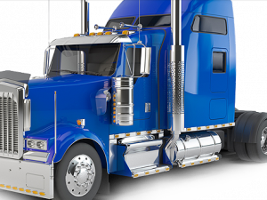 Semi Truck PNG Image File