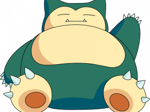 Snorlax, Pokémon character, sleeping creature, adorable monster, Snorlax PNG