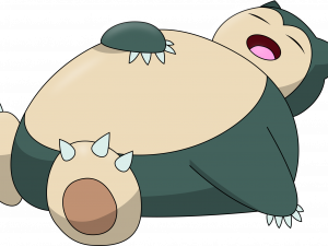 Snorlax, Pokémon character, sleeping giant, relaxed creature, Snorlax PNG