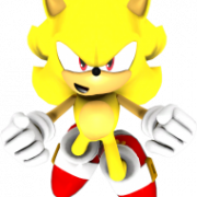 Super Sonic Background PNG