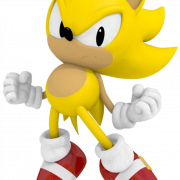 Super Sonic PNG Background
