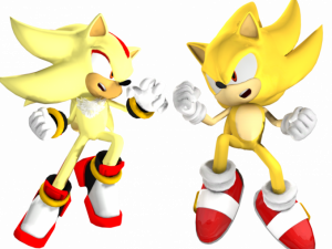 Super Sonic PNG Clipart