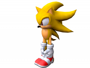 Super Sonic PNG Cutout