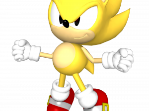 Super Sonic PNG Free Image