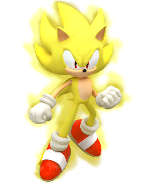 Iblis The Super Sonic - Modern Fleetway Super Sonic - Free Transparent PNG  Download - PNGkey