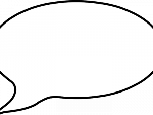 Talk Bubble PNG Background