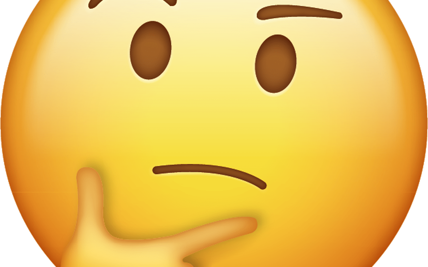 Thinking Emoji PNG Photo - PNG All