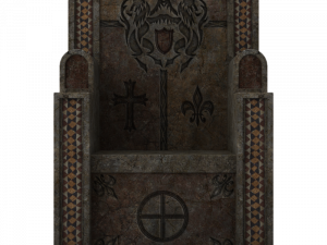 Throne PNG File