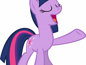 cartoon pony, animated character, magical creature, colorful design, Twilight Sparkle PNG