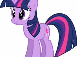 purple unicorn, animated character, My Little Pony, fantasy creature, Twilight Sparkle PNG