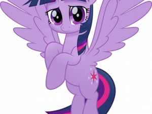 purple pony, winged unicorn, animated character, magical creature, Twilight Sparkle PNG