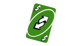 Reverse Uno PNG Isolated Photo