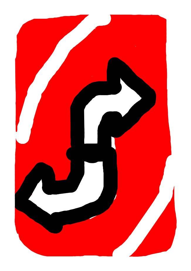 Red Uno Reverse Card PNG Picture