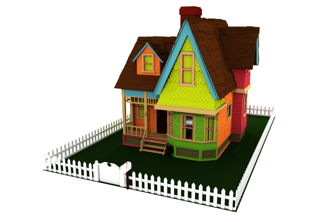 UP Film House PNG Image