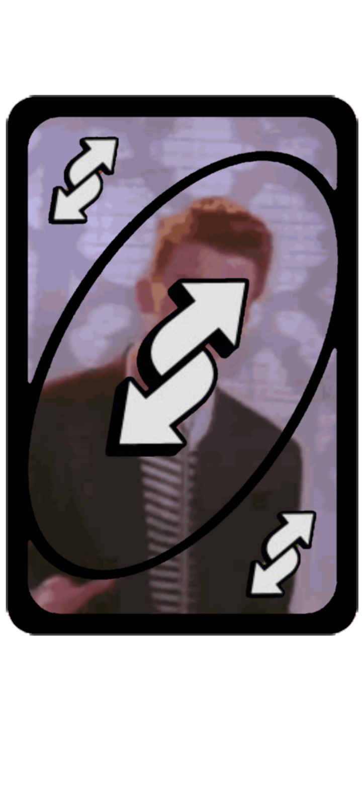 Uno Reverse PNG Image