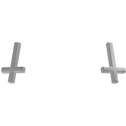 Upside Down Cross PNG Cutout