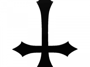 Upside Down Cross PNG File