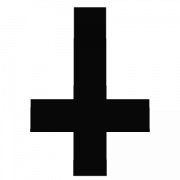 Upside Down Cross PNG Image