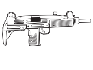 Uzi PNG Clipart