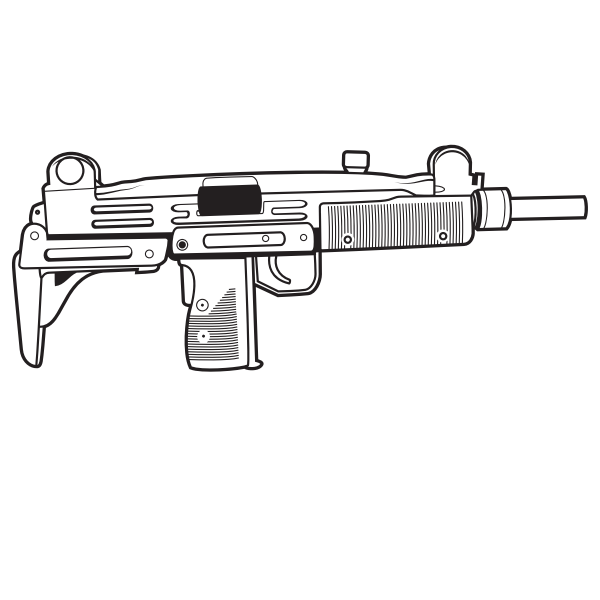 Uzi PNG Clipart