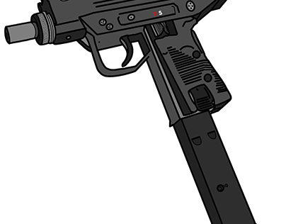 Uzi PNG File