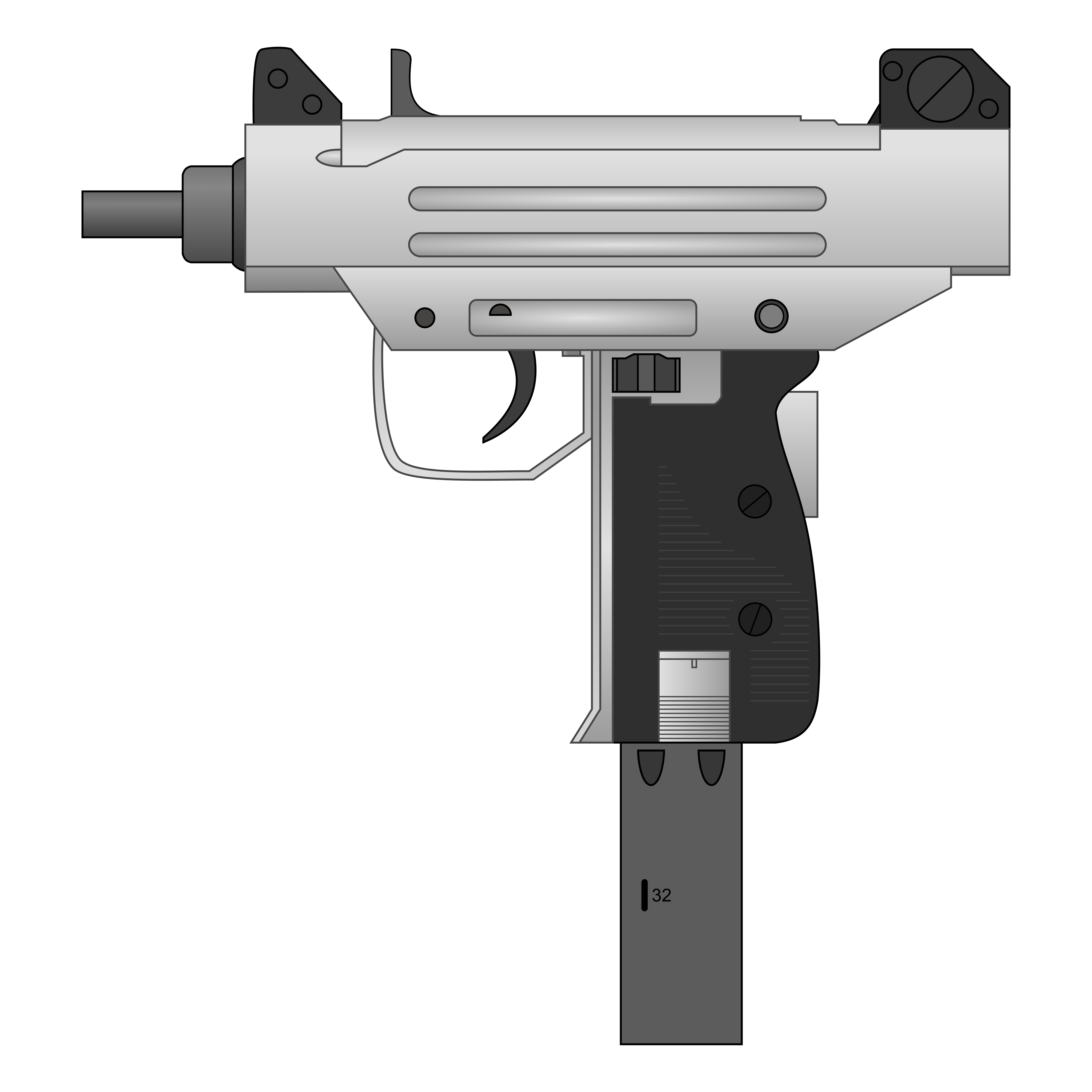 Uzi PNG Image