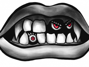 Vampire Fangs PNG Clipart