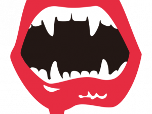 Vampire Fangs PNG Free Image