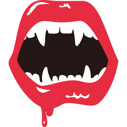 Vampire Fangs PNG Free Image