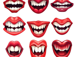 Vampire Fangs PNG Image HD