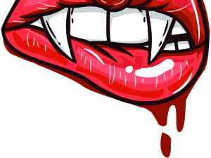 Vampire Fangs PNG Photo