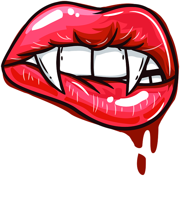 Vampire Fangs PNG Photo